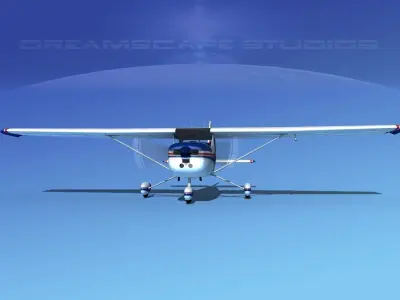 Cessna 150 Commuter V10 3D model