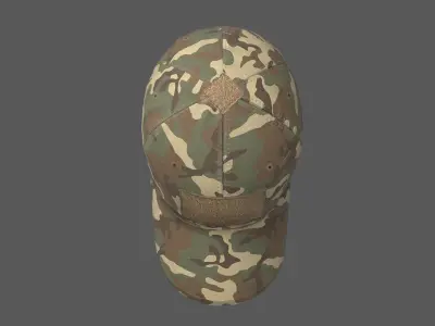 Tactical Cap 3D model
