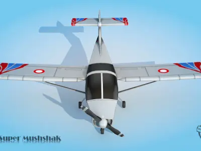 MFI-17 Super Mushshak 3D model