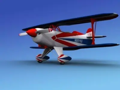 Pitts Special 3D model