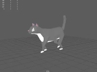 Animal Pack Animated Low-poly 3D model