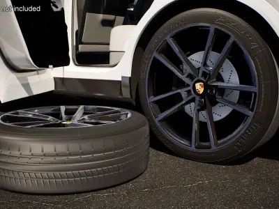 Porsche Cayenne Wheel 3D model