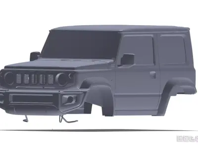 2019 2023 Suzuki Jimny 3D Scan Surface Data 3D model