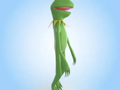 Kermit The Frog 3D model