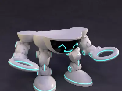 VR Meta Quest 3 Stand and Controller Holder 3D print model