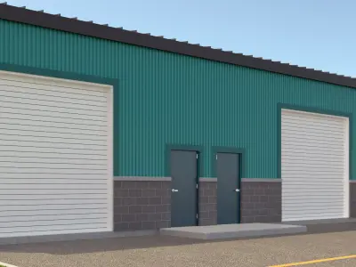 Commercial-004 Warehouse 3D model