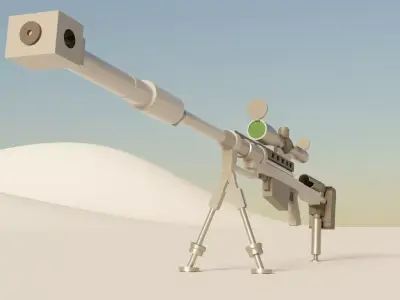 PMG Ultima Ratio Hecate II 3D model