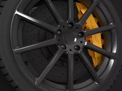 McLaren Tyres 3D model