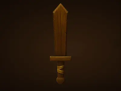 Medieval Sword Set - Game Ready Weapons Low-poly 3D model