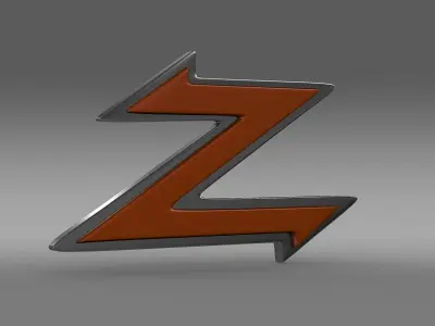 Zagato Logo 3D model
