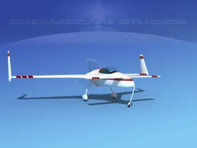 Rutan VariEze V05 3D model