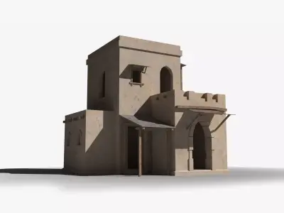 Arab x20 Low-poly 3D model