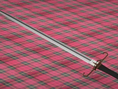 Claymore William Wallace Free 3D model