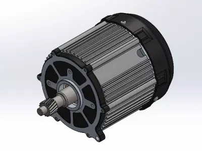 1200W Electric BLDC Motor For Boat 3D model