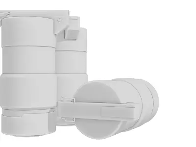 Hard-granade Low-poly 3D model