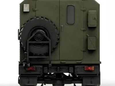 ZiL 131 kung 1969 3D model