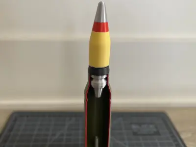 M792 25 mm HEI for the M242 Bushmaster 3D print model