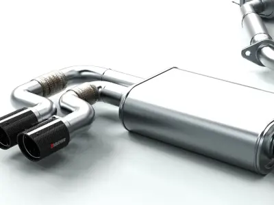 Akrapovic Exhaust System 3D model