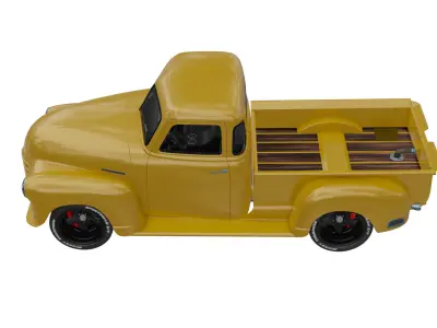 chevrolet weaver Low-poly 3D model