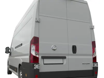 2024 Vauxhall Movano L4H3 Detailed interior 3D model