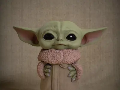Star Wars Grogu 3D Printable Mug 3D print model