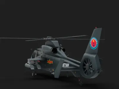Harbin Z19 Share helicopter 3D model