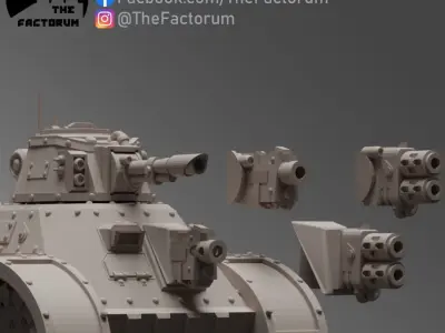 Heavy Infantry transport Pre-Supported 3D print model