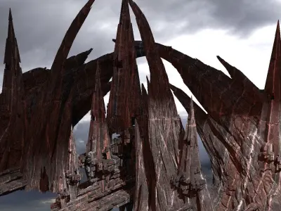 River styx Rocks 2 3D model