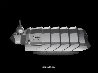 Creuss Fleet 3D Model Pack