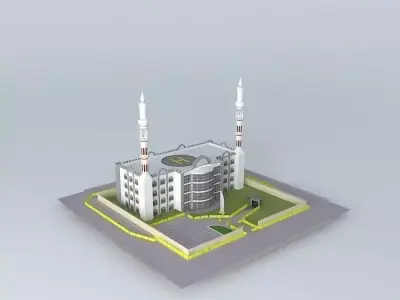 Baghdad Police Station Free 3D model