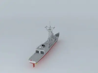 Cheng Kung class frigate ROCS FFG 1107 Free 3D model