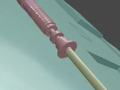  Luke Skywalker Lightsaber 3D model
