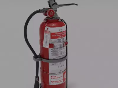 fire fighting equipment 3D model