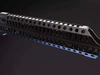 Zenitco Sport 12 Handguard Low-poly 3D model