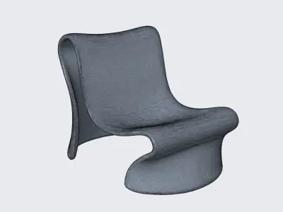 Fold Lounge chair by Velichko Velikov 3D model