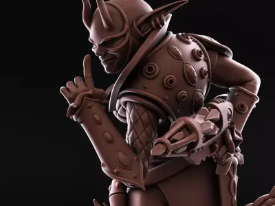 Kill Squad - The Silent Masque 3D print model