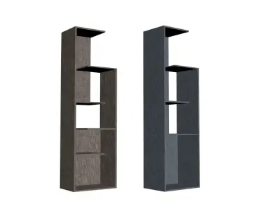 Minimalistic shelves Free 3D model