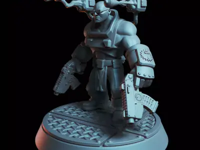 Imperial Heavy Brutes - Abhuman Tactical Squad 3D print model