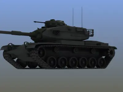 M60A3 Tank 3D model