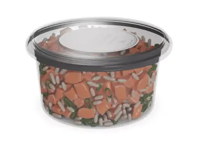 Salmon and salmon products Salmon Tartare 3D model