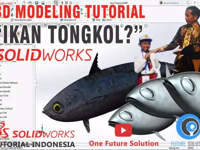 Ikan Tongkol - Mackerel Tuna Fish Free 3D print model