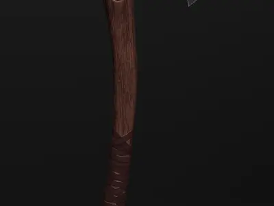 Leviathan Axe from God of War 3D model