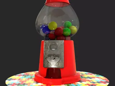 Gumball Machine 3D model