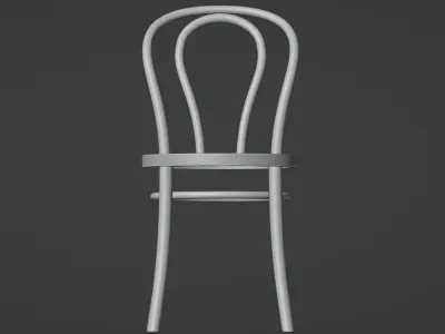 Simple chair Free 3D model