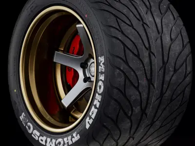 Mickey Thompson Sportsman SR 31X18 R20 3D model