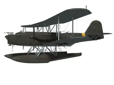Heinkel He59B 3D model