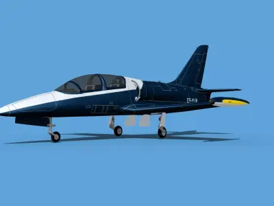 Aero Vodochody L-39C Albatross V09 3D model