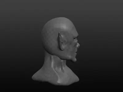 Ork Character Low-poly 3D model