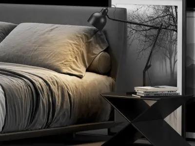 Alys Bed Set 3D model