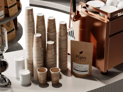 Coffee Shop 2 3D model